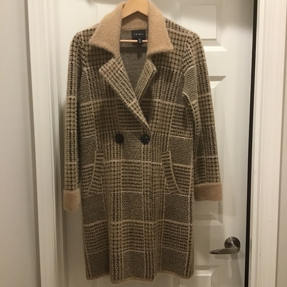 Tribal Sweater Coat